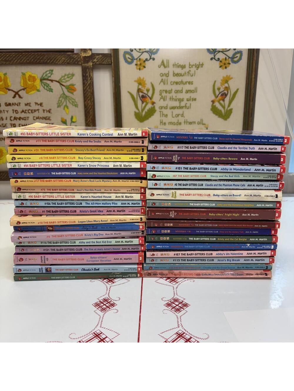 The Baby-sitters club book bundle vintage 90s